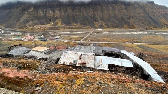 Gruve 2B i Longyearbyen