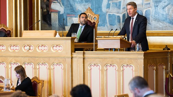 Redegjørelse av olje- og energiminister Terje Aasland om kraftsituasjonen.