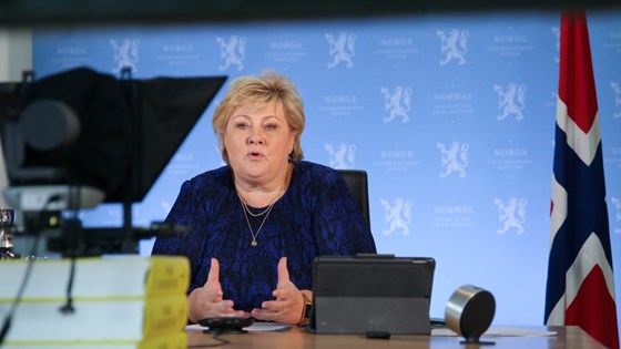 Prime Minister Erna Solberg