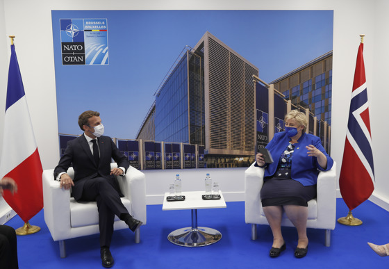Macron and Solberg