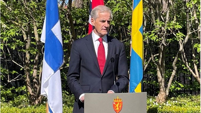 Prime Minister Jonas Gahr Støre.