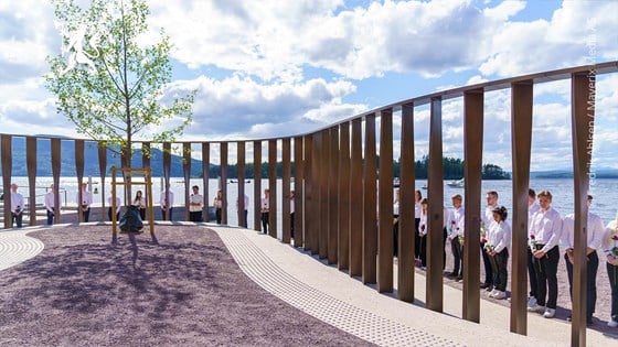 Nasjonalt minnested etter 22. juli på utøyakaia