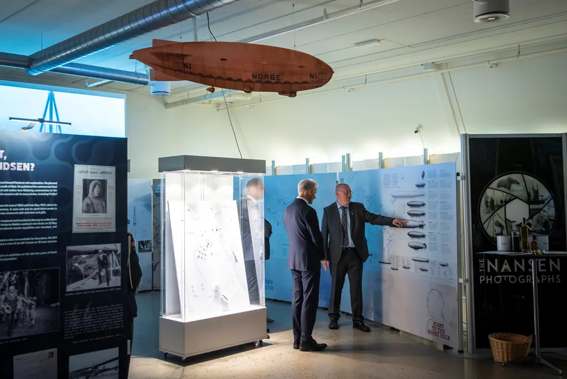 Guided tour of the Fram Museum.
