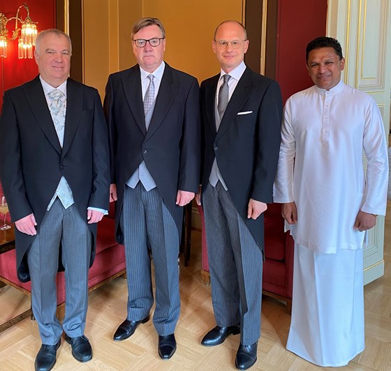 Four new ambassadors. Credit: Tonje Røed, MFA