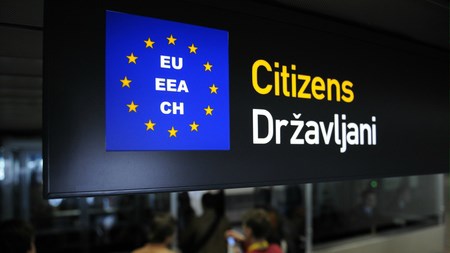 Schengen flyplass-kontroll. Foto: European Union