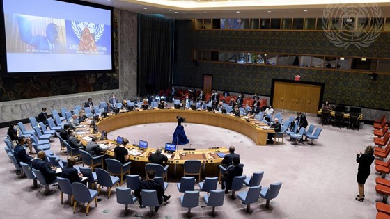 Fra Sikkerhetsrådets møte om Somalia. Foto: FN