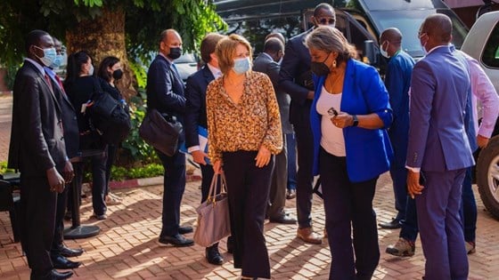 FN-ambassadør Mona Juul besøkte Mali og Niger sammen med de andre medlemmene av Sikkerhetsrådet. Foto: FN