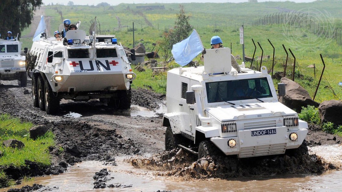 Norge støtter FNs observasjonsstyrke på Golanhøydene, og den viktige rolle FN spiller i innsatsen for å bidra til stabilisering. Foto: Undof