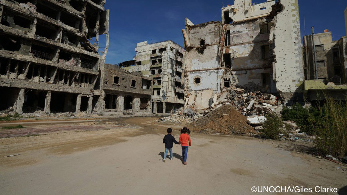 Beskyttelse av sivile i konflikt er en hovedprioritet for Norge. Foto: FN