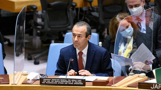 Mohamed Khaled Khiari, FNs assisterende generalsekretær for Midtøsten. Foto: FN