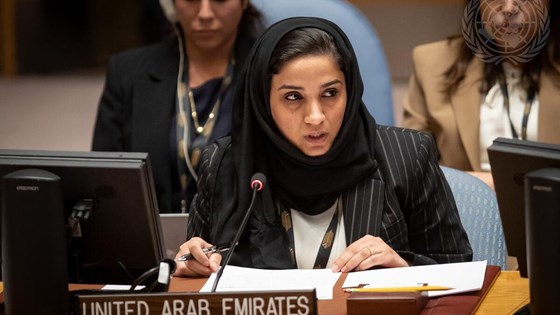 Ameirah Obaid Mohamed Obaid Alhefeiti,  fra FN-delegasjonen til De forente arabiske emirater. Foto:FN