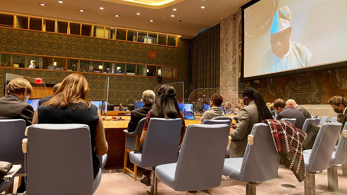 Mandag 8. november var det åpen orientering og lukkede konsultasjoner om situasjonen i Etiopia. Foto: FN