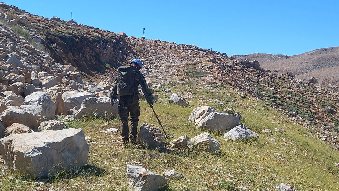 Undof: Norge støtter FNs arbeid for å bevare våpenhvilen i Golan og respektere avtalen fra 1974. Foto: FN