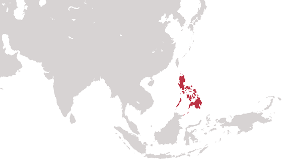 Filippinene. Illustrasjon: Torbjørn Vagstein