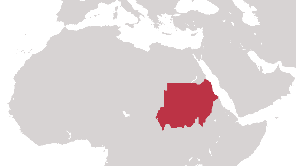 Sudan. Illustrasjon: Torbjørn Vagstein, DSS