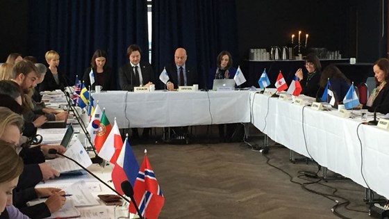 State Secretary Jens Frølich Holte Chairs the Community of Democracies Governing Council Meeting.