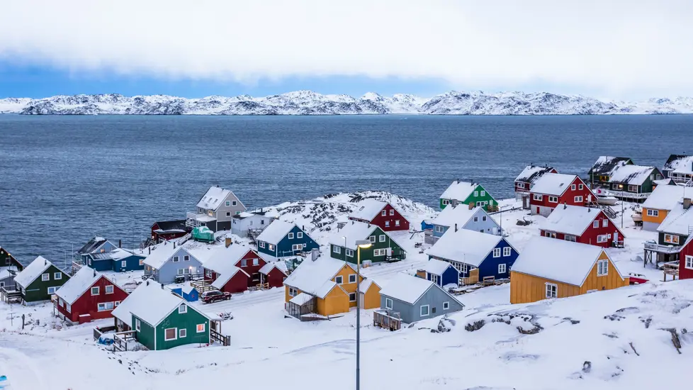 Bilde av Nuuk på Grønland