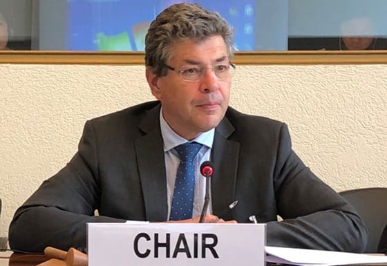Special Representative for Disarmament Knut Langeland, chairs UN expert group.