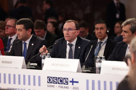 Eide holder innlegg i OSSE