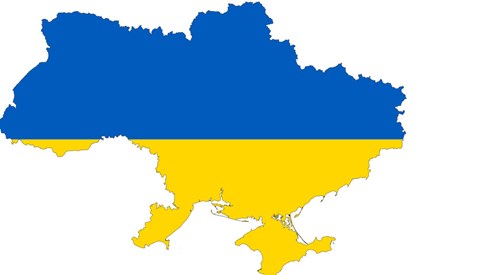 Ukrainsk flagg. Ill.: wikipedia commons