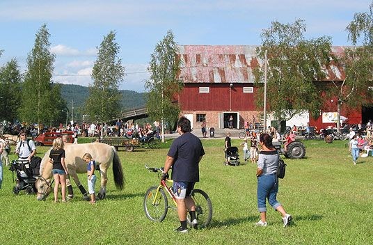 Åpen gård på Skjerven i Maridalen