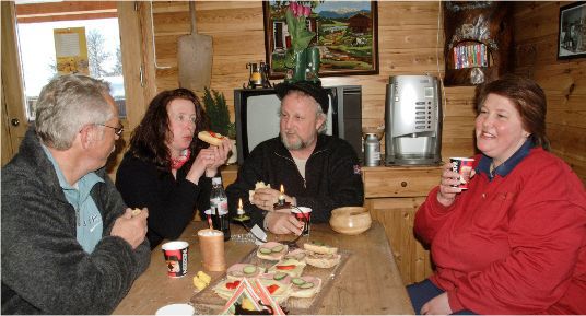 Kafèkroken i Kopparledens Landhandel.