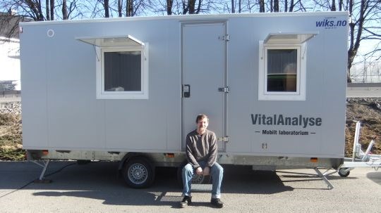 VitalAnalyses mobile laboratorium.