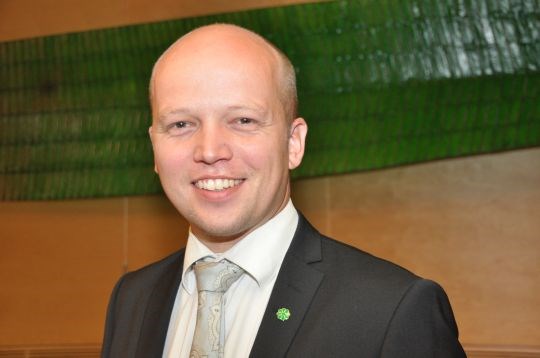 The Norwegian Minister of Agriculture and Food, Trygve Slagsvold Vedum