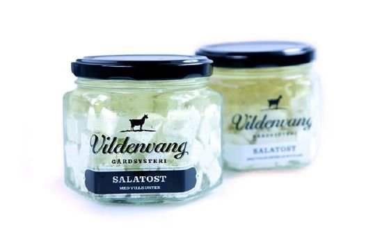 Salatost fra Videnvang gårdsysteri i Straufjorden, Nordreisa