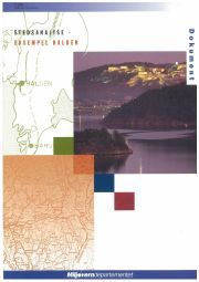 T987 Stedsanalyse - Eksempel Halden (1993), forside eksempelhefte