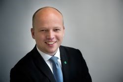 Minister of Agriculture and Food Trygve Slagsvold Vedum 