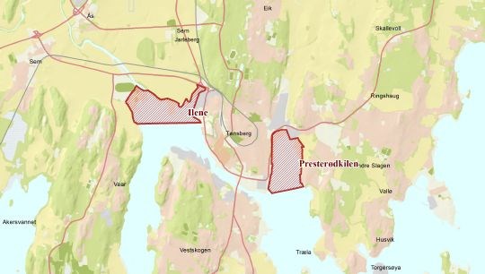 Verneområder Ilene og Presterøskilen naturreservater