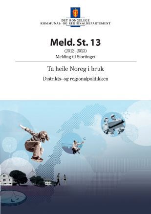 Forside Stortingsmelding om distrtikts- og regionalpolitikk