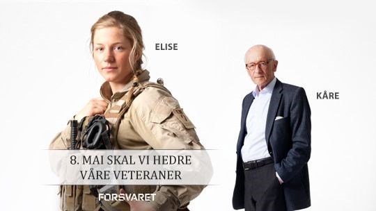 Forsvarets veteraner hedres 8. mai