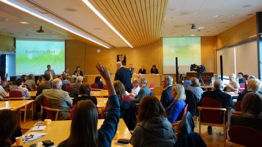 Deltakere på innspillsseminar i Sør-Trøndelag.