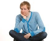 Programleiar Christian Wiik Gjerde i Superblokka i NRK P1.