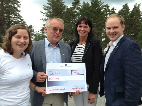 Bolystmottakere i Evje.