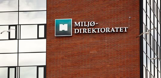 Miljødirektoratets bygg i Oslo, Strømsveien 96. (Foto: Miljødirektoratet.)