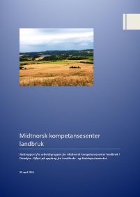 Forside sluttrapport Midtnorsk kompetansesenter landbruk 