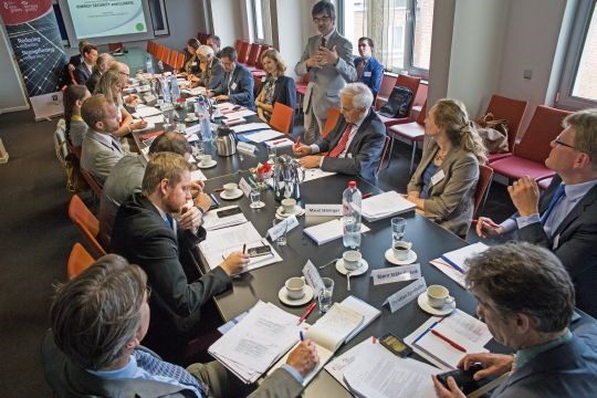 Fra sesjonen om energi og klima under rundebordkonsultasjonene om EØS-midlene i Brussel 19. juni 2014. Foto: Stian Mathisen, EU-delegasjonen