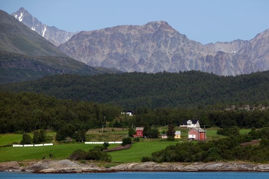 Lyngen i Troms.