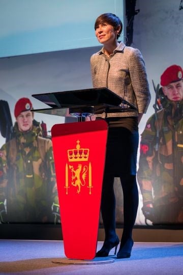 Ine Eriksen Søreide, Army Summit 2014, Oslo.