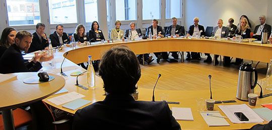 Helse- og omsorgsminister Bent Høie i møte med Næringslivsgruppen på matområdet