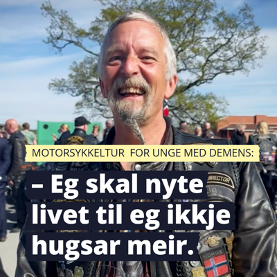 Motorsykling for unge med demens