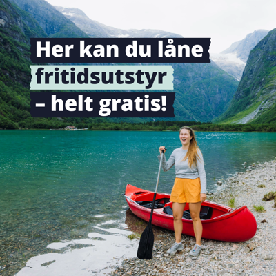 En jente med kano