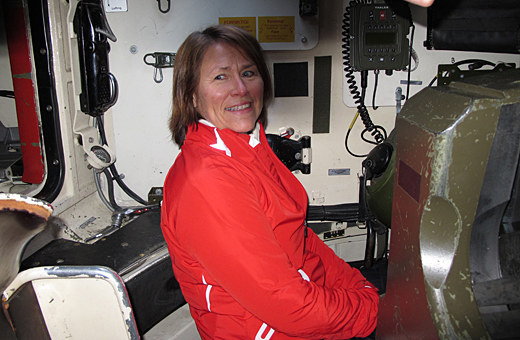 Faremo besøkte Hæren. Foto: Forsvarsdepartementet.