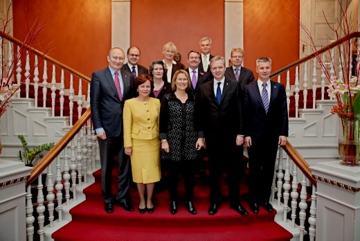 Elleve nasjonar var representert på møtet i Oslo.