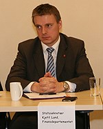 Statssekretær Kjetil Lund lytter til organisasjonene