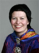 Fiskeri- og kystminister Helga Pedersen