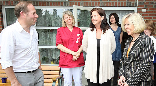 Besøk ved Lørenskog sykehjem